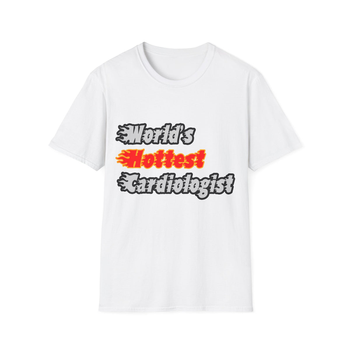 World's Hottest Cardiologist - Unisex Softstyle T-Shirt