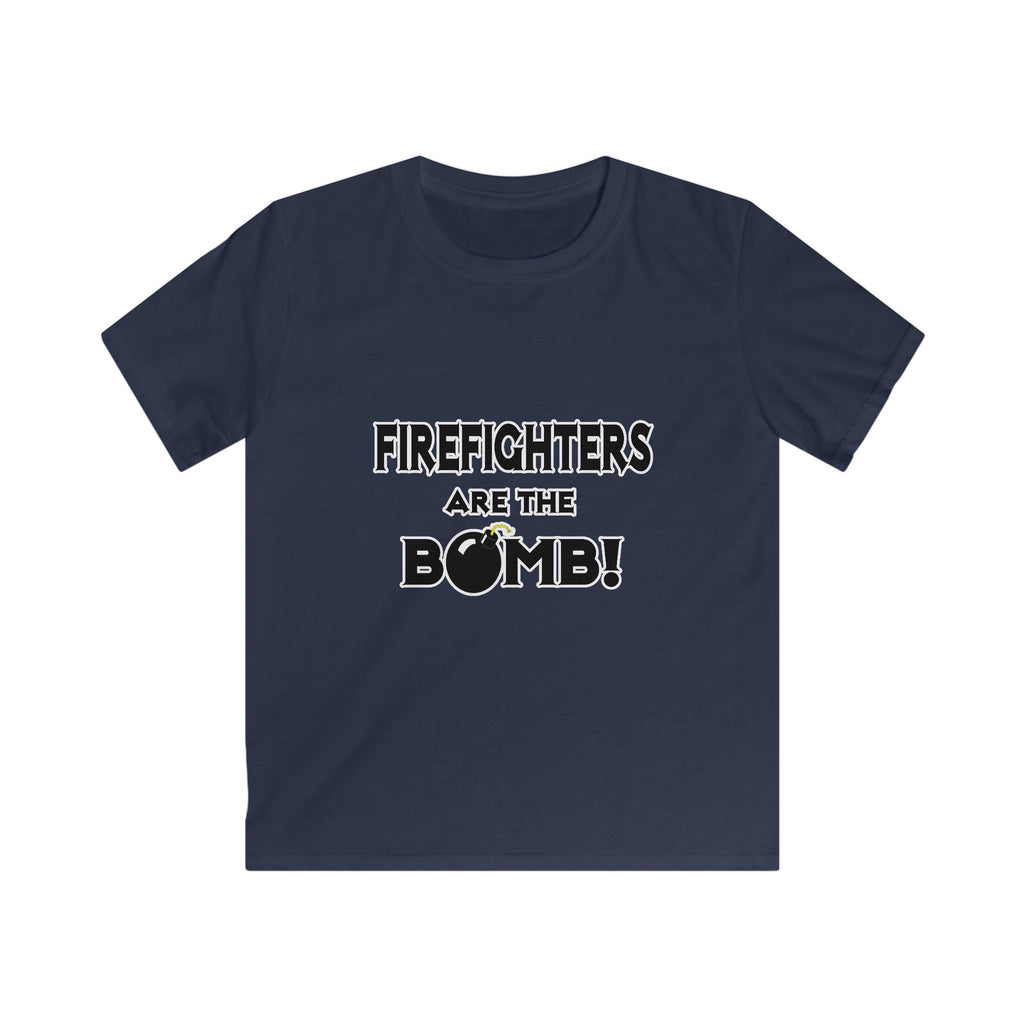 Firefighters Are The Bomb! - Kids Softstyle Tee