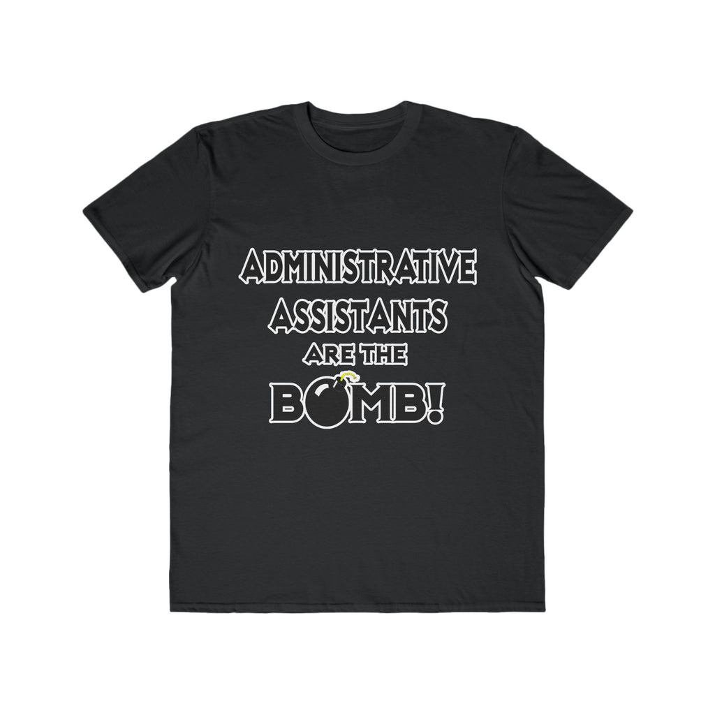 Administrative Assistants Are The Bomb! (2) - Men's Lightweight Fashion Tee