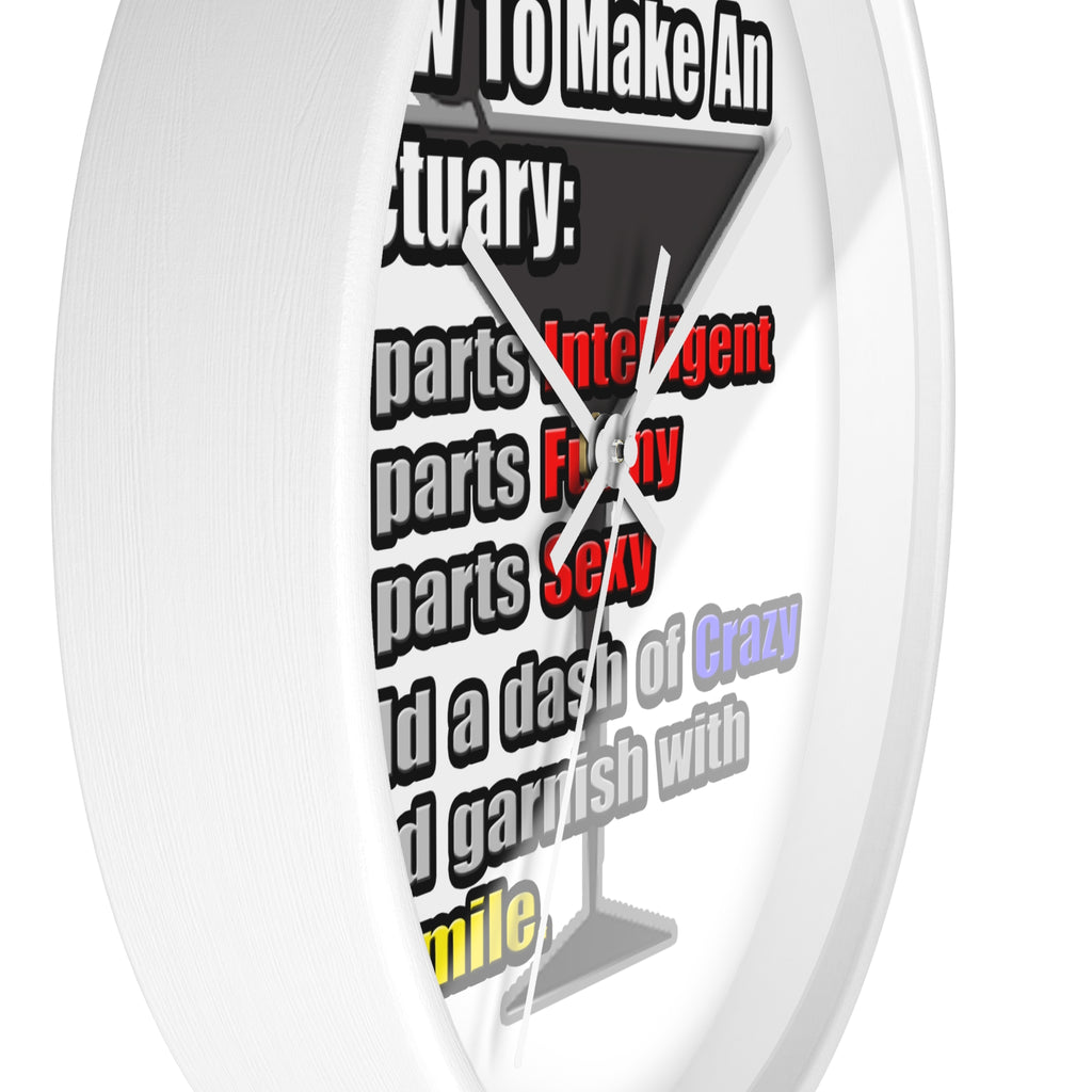 How To Make an Actuary - Wall Clock