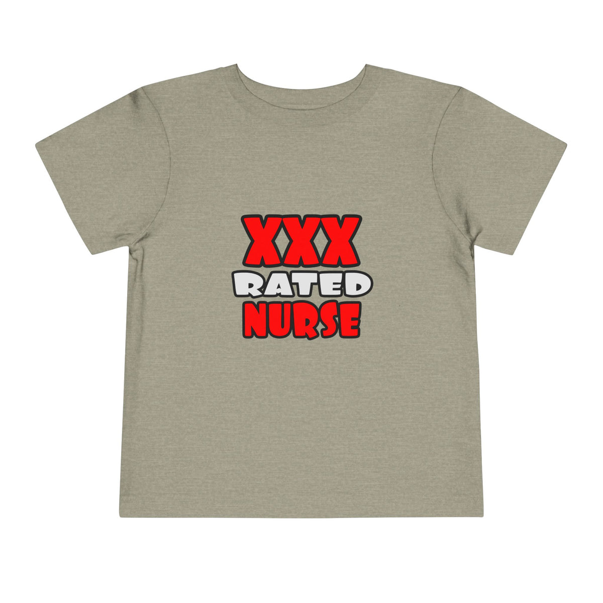 XXX Rated Nurse - Toddler Short Sleeve Tee