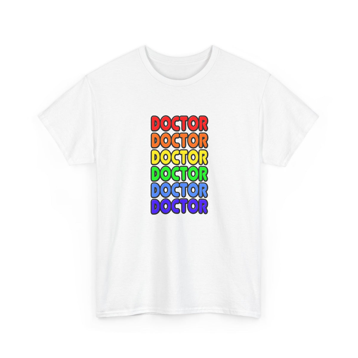 Rainbow Doctor - Unisex Heavy Cotton Tee