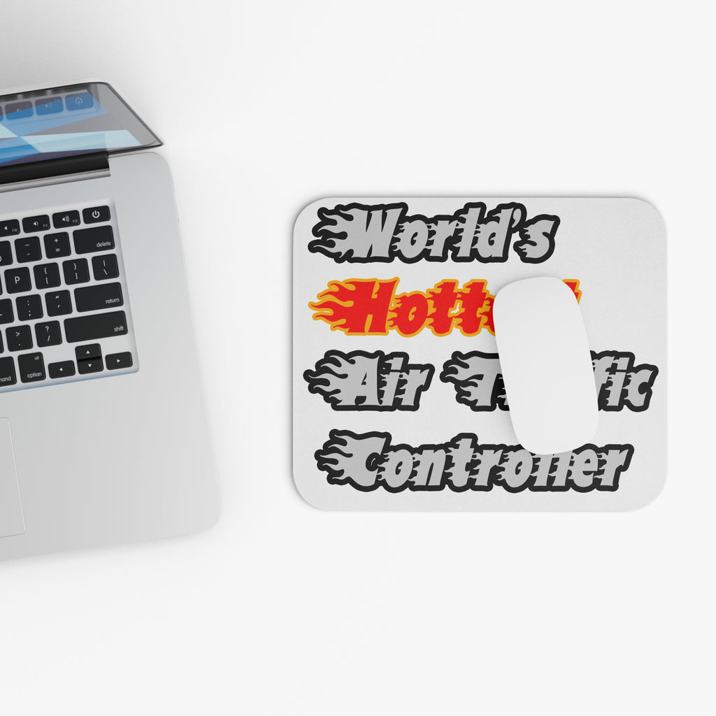 World's Hottest Air Traffic Controller - Mouse Pad (Rectangle)