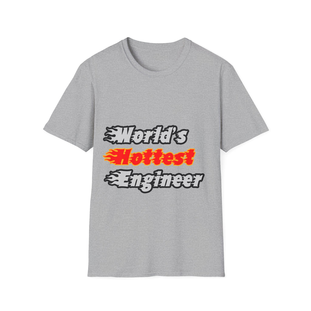 World's Hottest Engineer - Unisex Softstyle T-Shirt