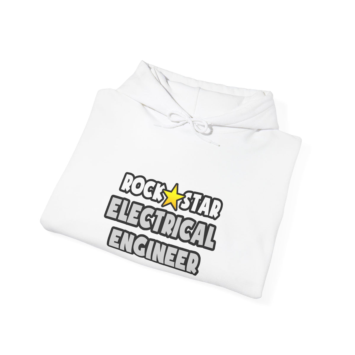 Rock Star Electrical Engineer - Unisex Heavy Blend™ Hooded Sweatshirt