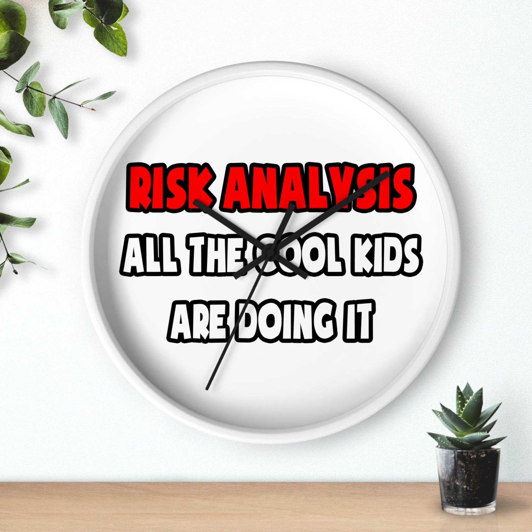 Funny Actuary Shirts and Gifts - Wall Clock