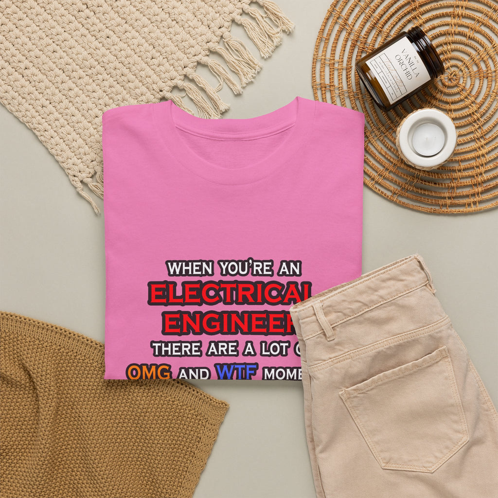Funny Electrical Engineer ... OMG WTF LOL - Unisex Heavy Cotton Tee