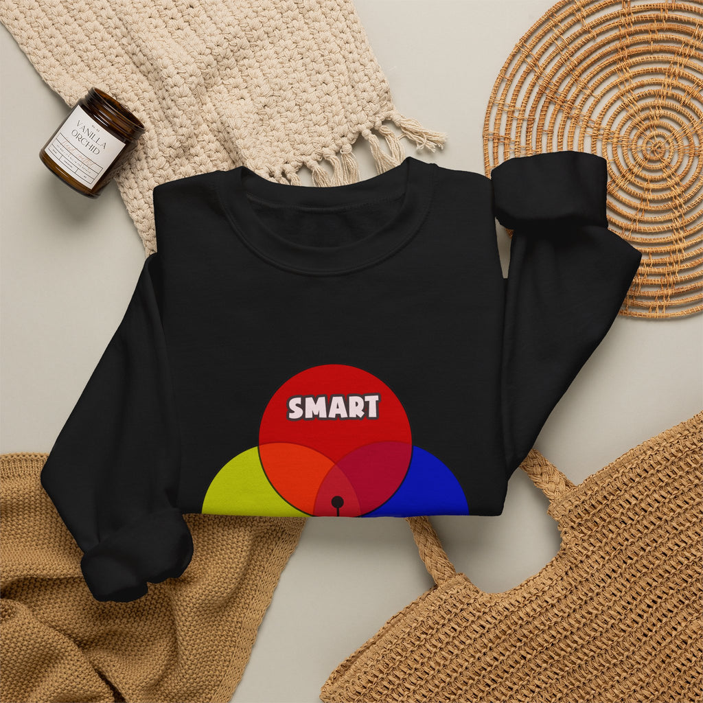 Venn Diagram .. Doctors - Unisex Heavy Blend™ Crewneck Sweatshirt