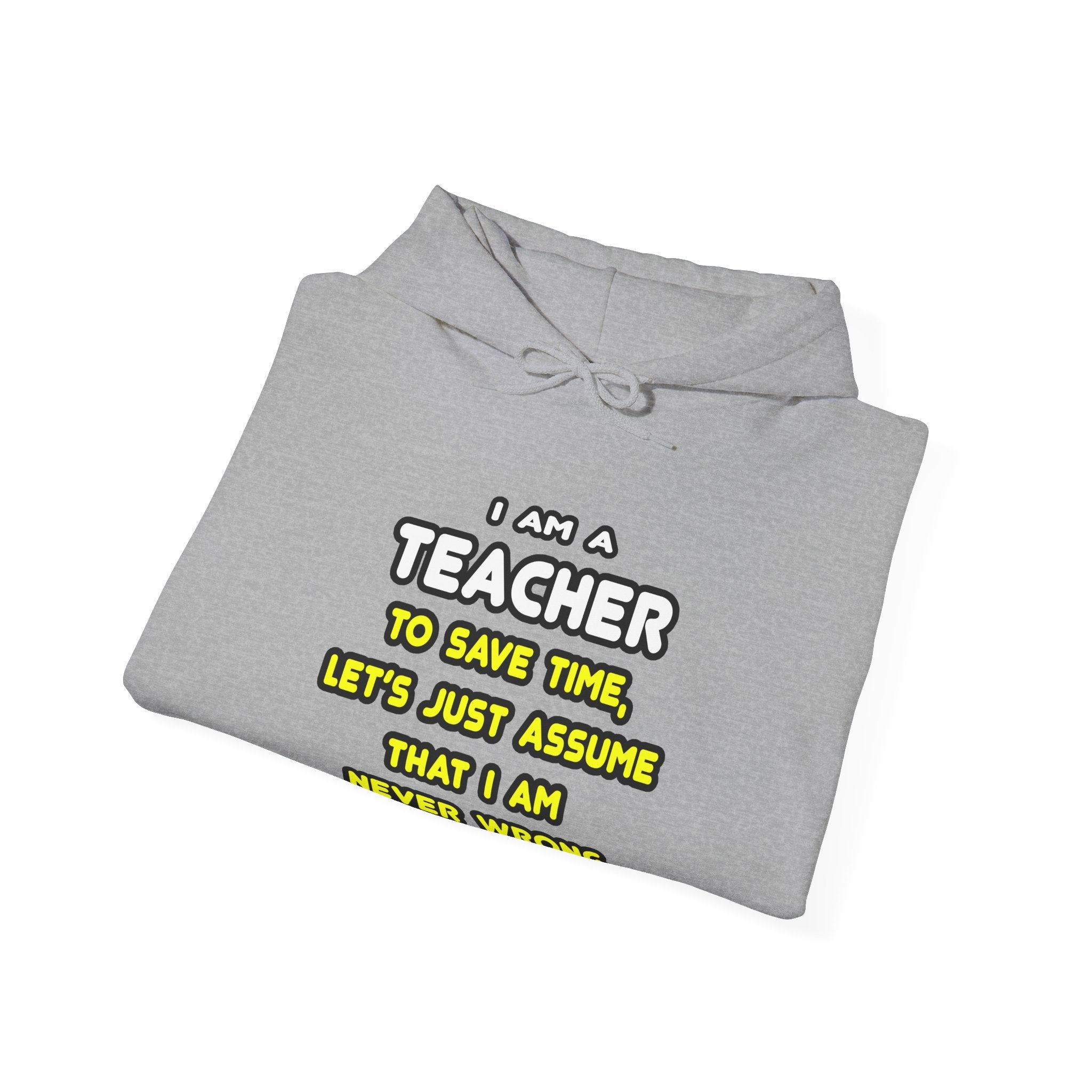 Funny Teacher T Shirts and Gifts - Unisex Heavy Blend™ Hooded Sweatshirt