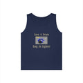 Save a Drum...Bang an Engineer - Unisex Heavy Cotton Tank Top