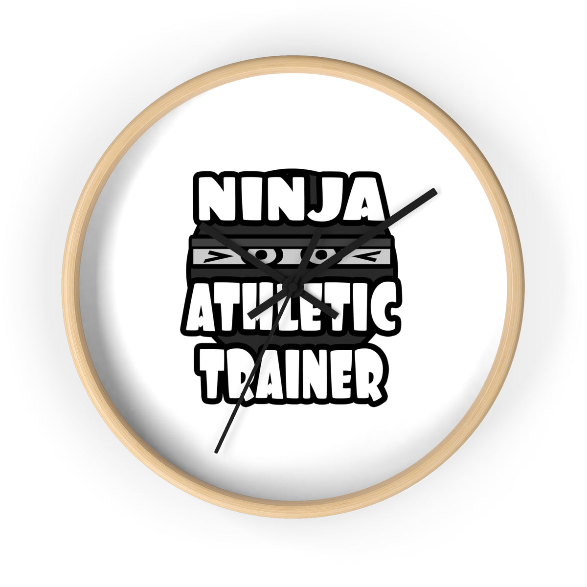 Ninja Athletic Trainer - Wall Clock