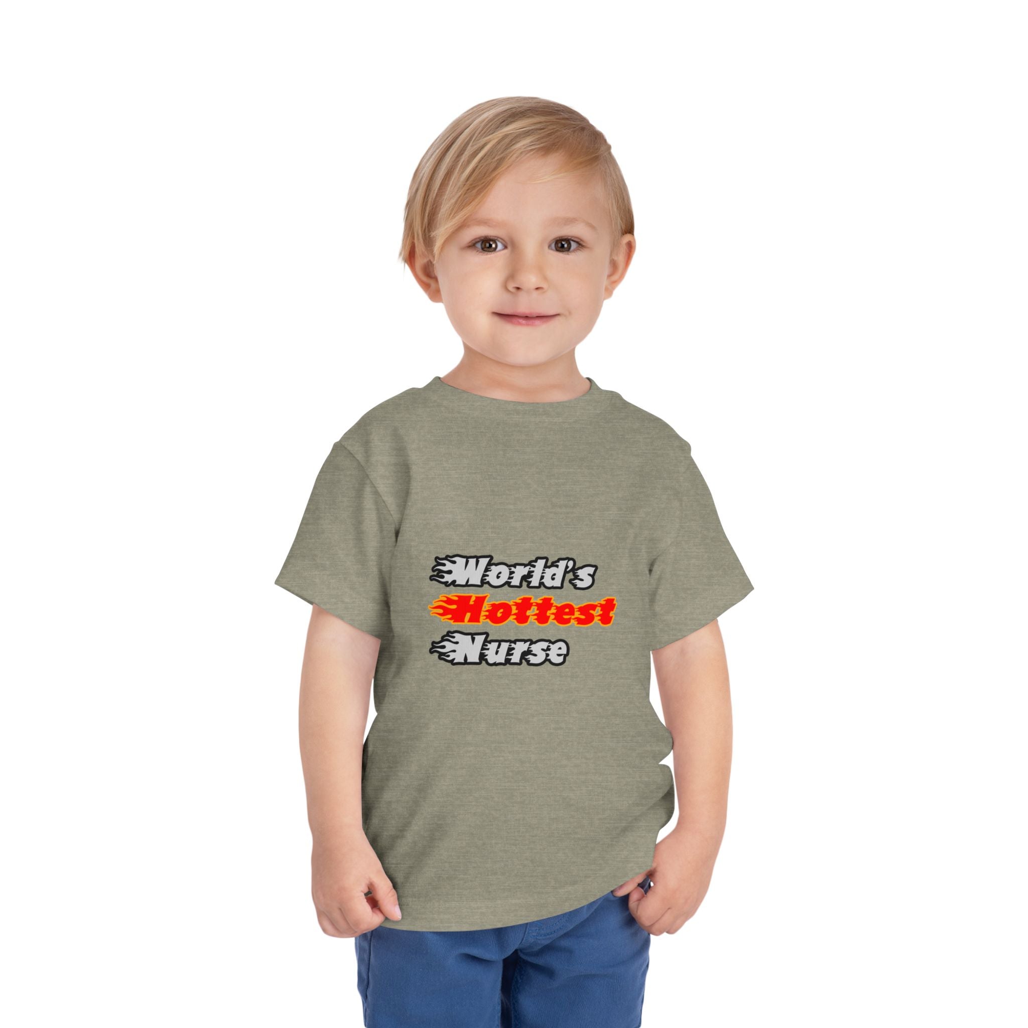 World's Hottest Nurse - Toddler Short Sleeve Tee