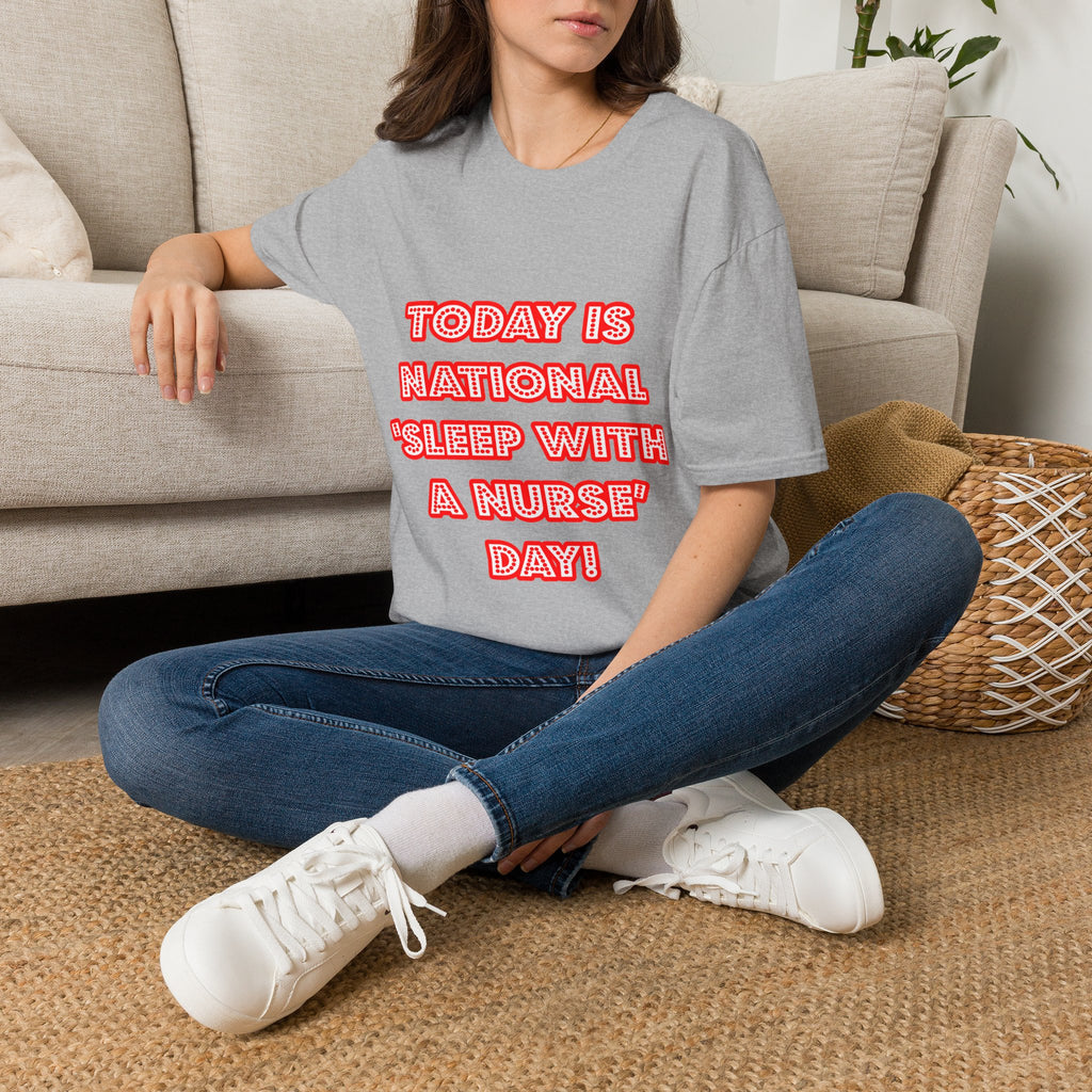 National 'Sleep With a Nurse' Day - Unisex Softstyle T-Shirt