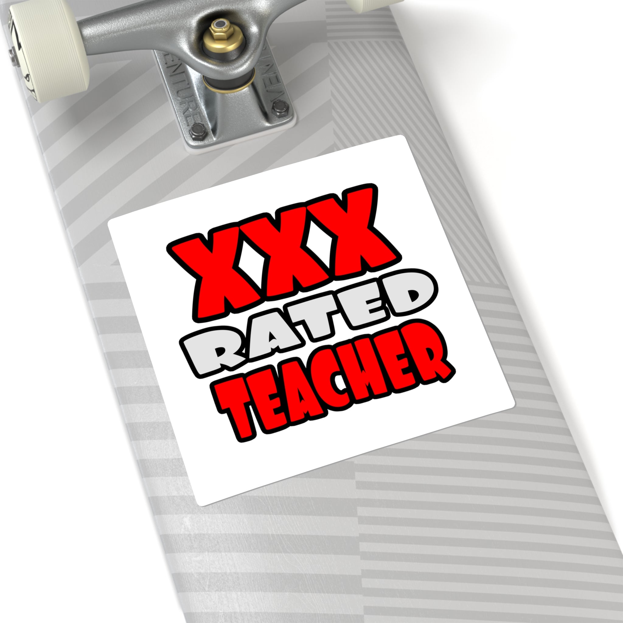 XXX Rated Teacher - Square Stickers