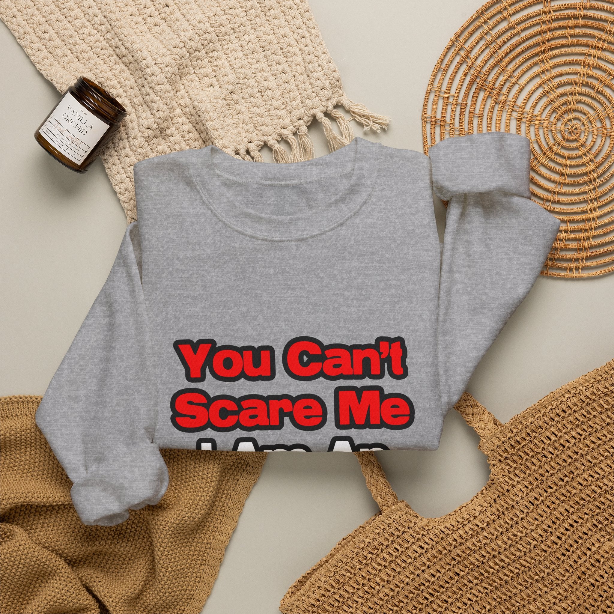You Can't Scare Me...Aerospace Engineer - Unisex Heavy Blend™ Crewneck Sweatshirt