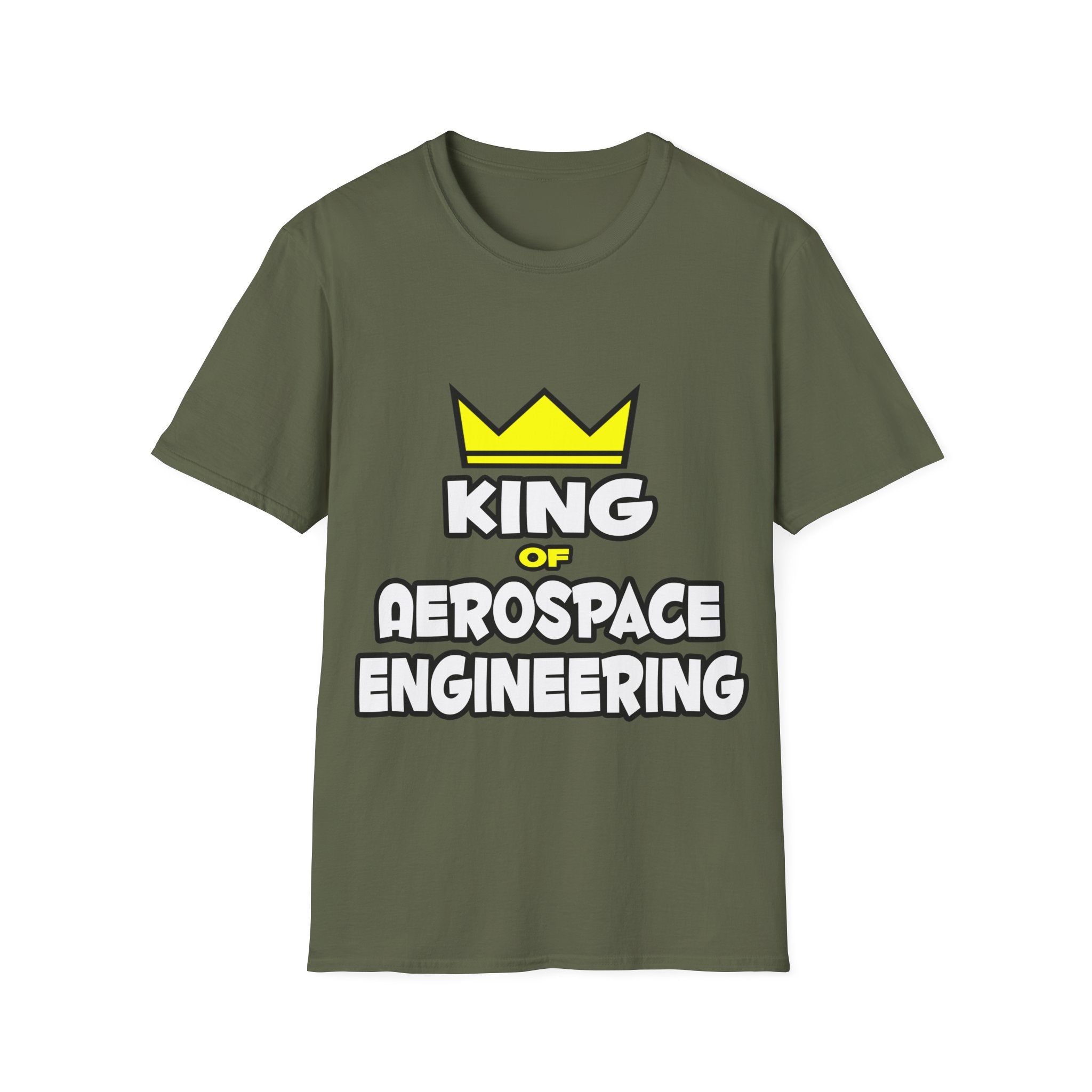 King of Aerospace Engineering - Unisex Softstyle T-Shirt