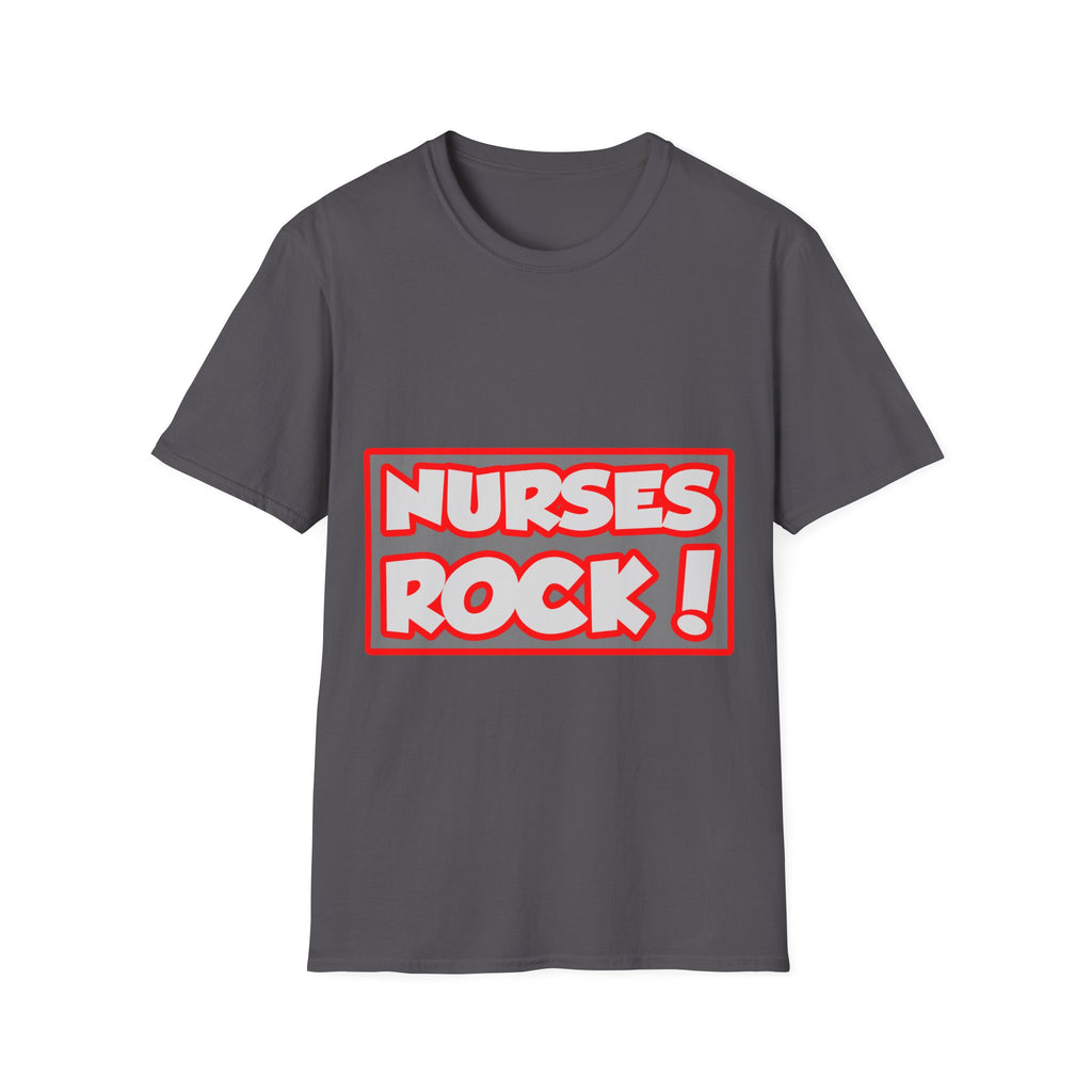 Nurses Rock! - Unisex Softstyle T-Shirt