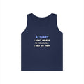 Miracles and Actuaries - Unisex Heavy Cotton Tank Top
