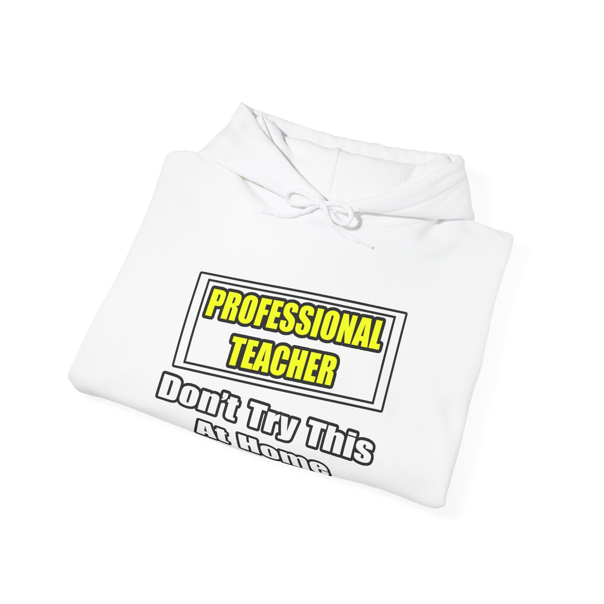 Professional Teacher...Don't Try This At Home - Unisex Heavy Blend™ Hooded Sweatshirt
