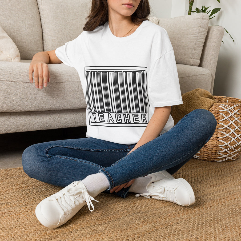 Barcode Teacher - Unisex Softstyle T-Shirt