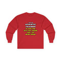 Funny Athletic Trainer T Shirts - Unisex Ultra Cotton Long Sleeve Tee
