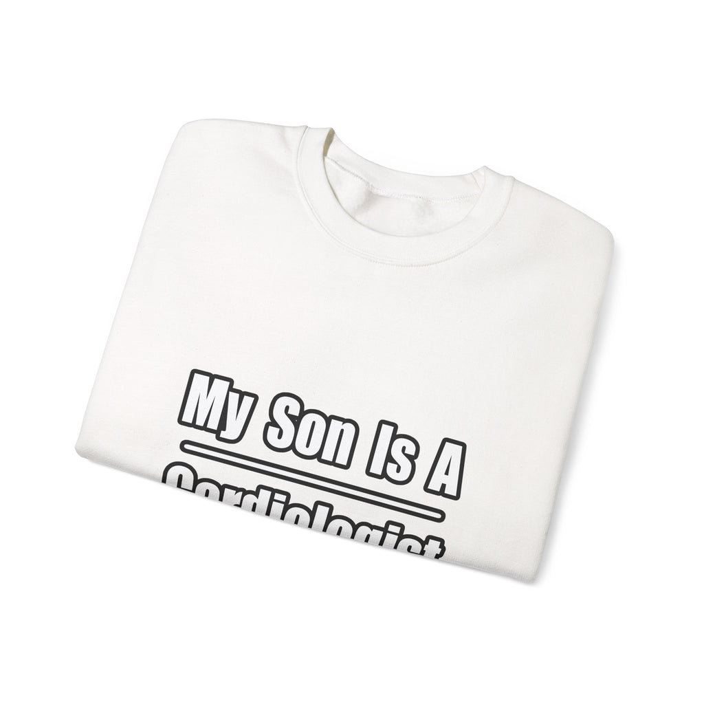 My Son Is A Cardiologist - Unisex Heavy Blend™ Crewneck Sweatshirt