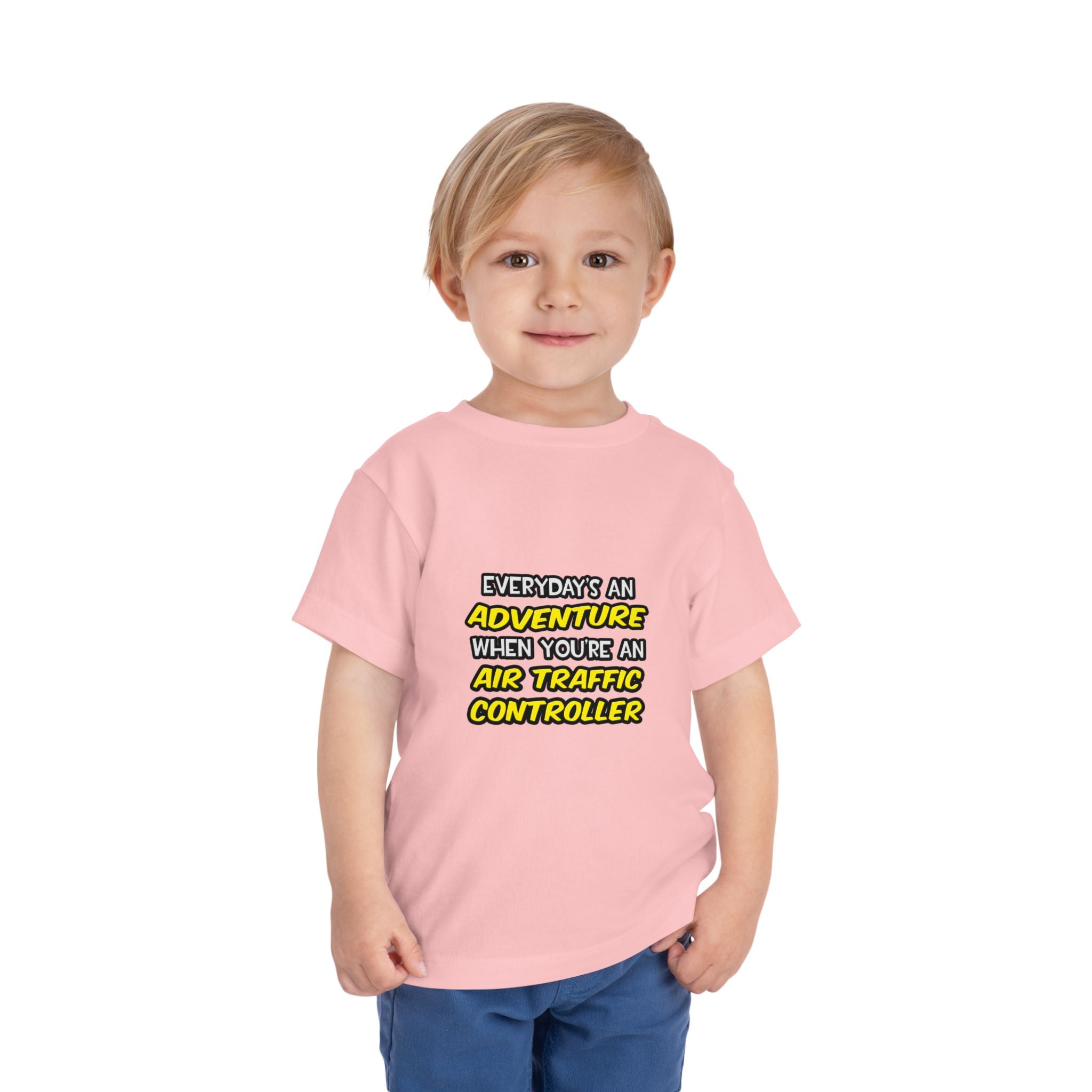 Everyday's An Adventure ... Air Traffic Controller - Toddler Short Sleeve Tee