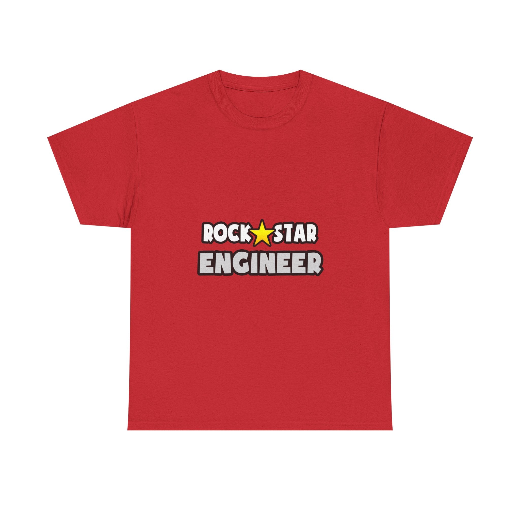 Rock Star Engineer (2) - Unisex Heavy Cotton Tee