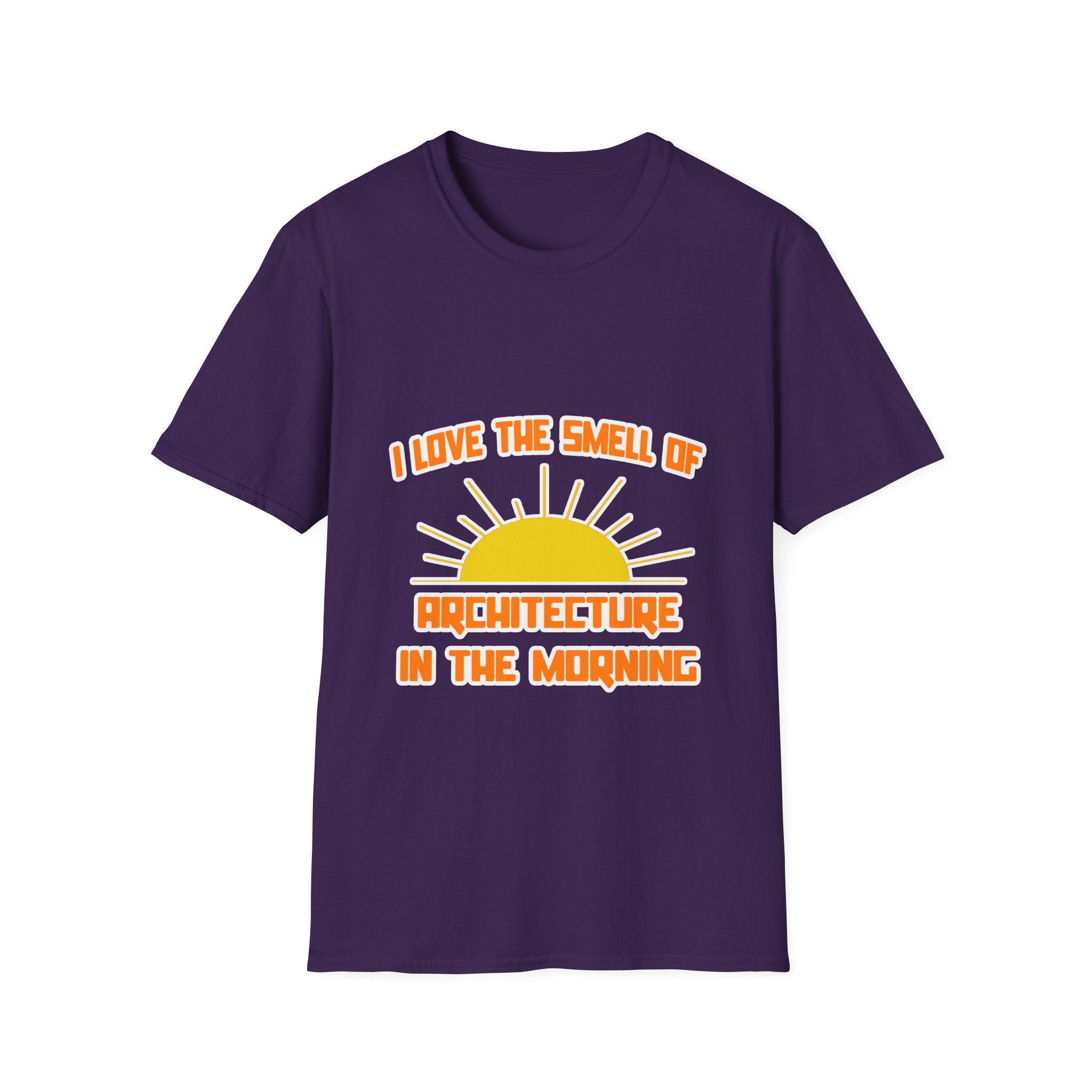 Smell of Architecture in the Morning - Unisex Softstyle T-Shirt