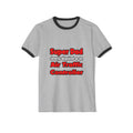 Super Dad ... Air Traffic Controller - Unisex Cotton Ringer T-Shirt