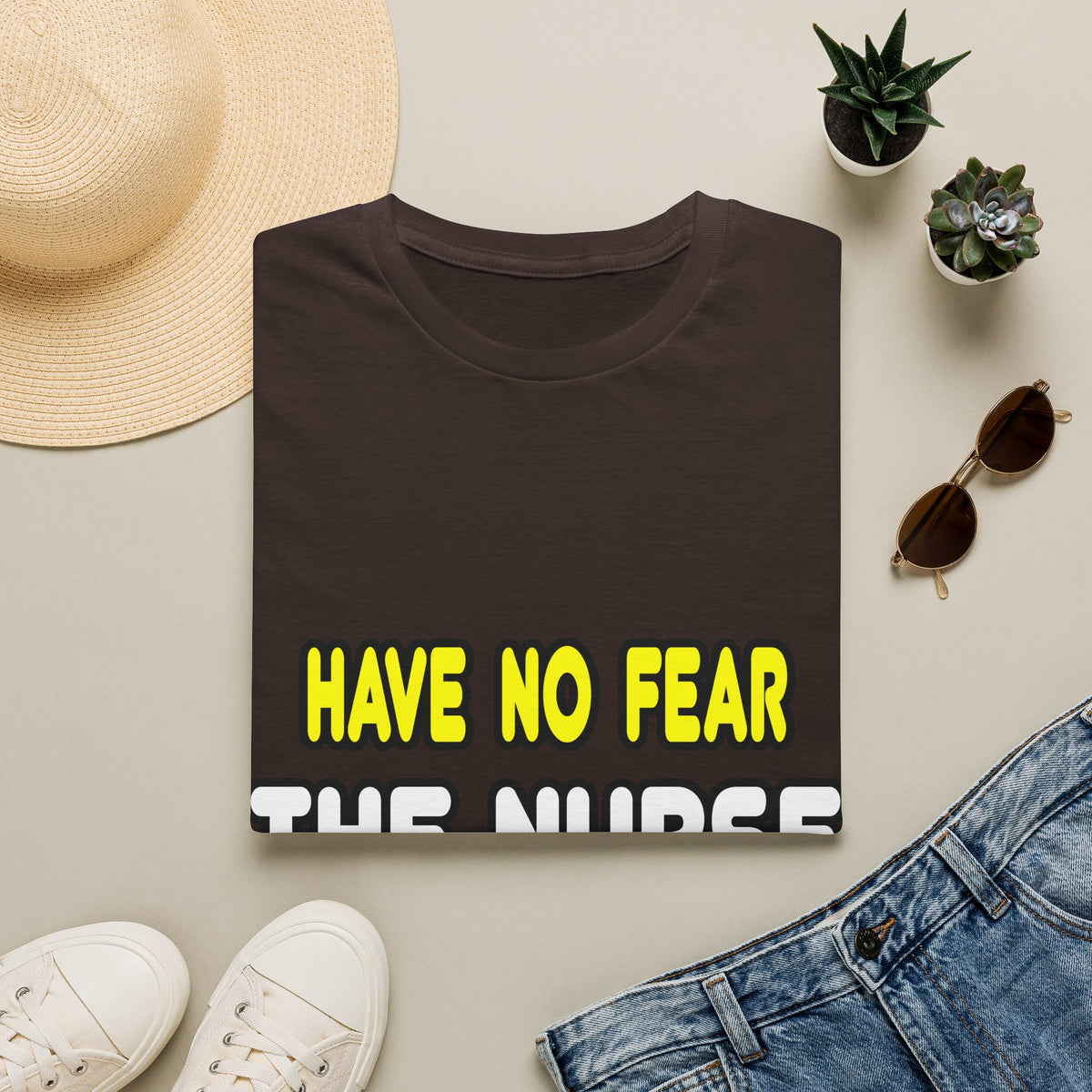 Have No Fear, The Nurse Is Here - Unisex Softstyle T-Shirt