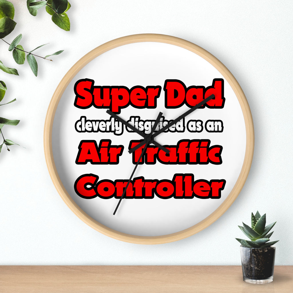 Super Dad ... Air Traffic Controller - Wall Clock
