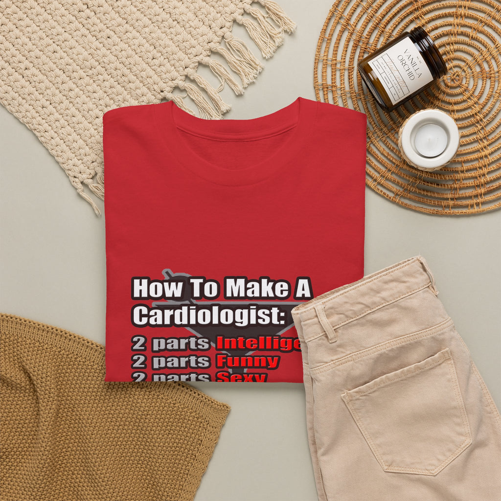 How To Make a Cardiologist - Unisex Heavy Cotton Tee