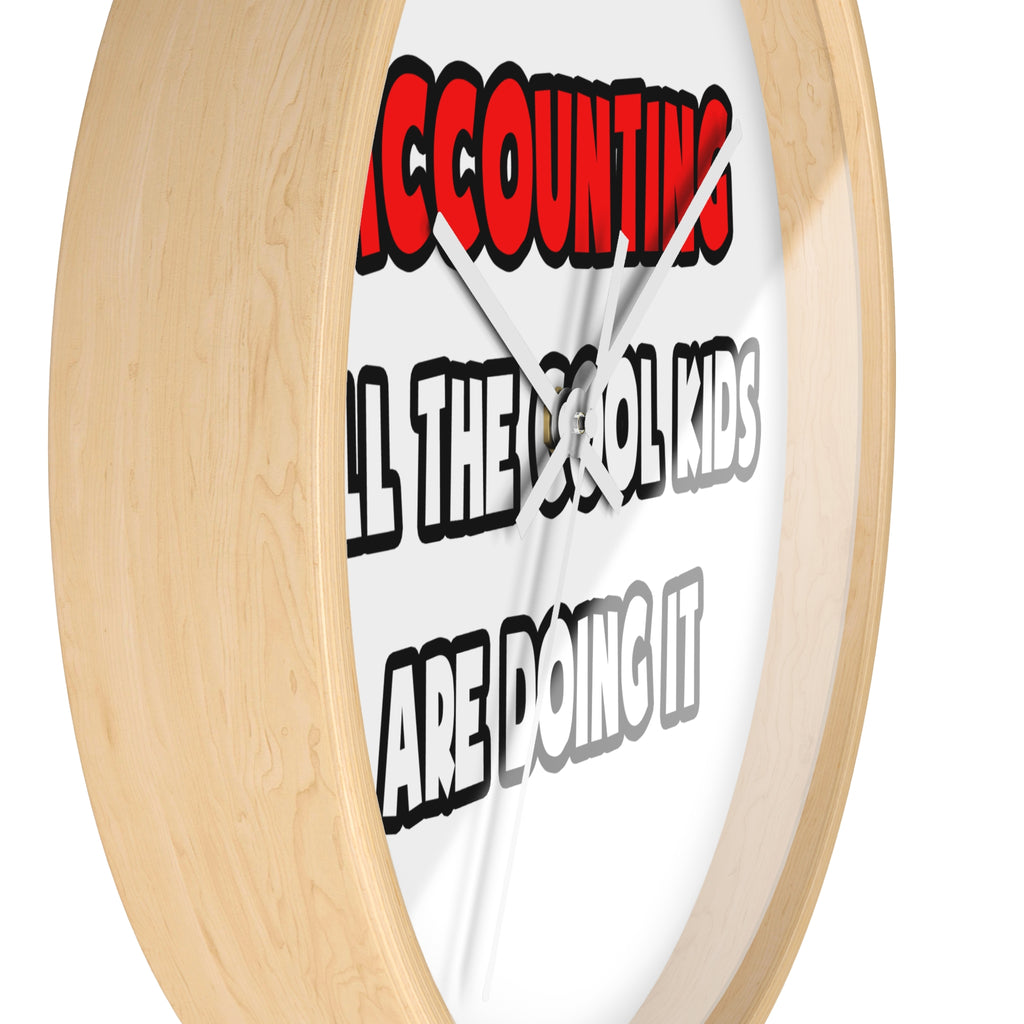 Funny Accountant Shirts and Gifts - Wall Clock