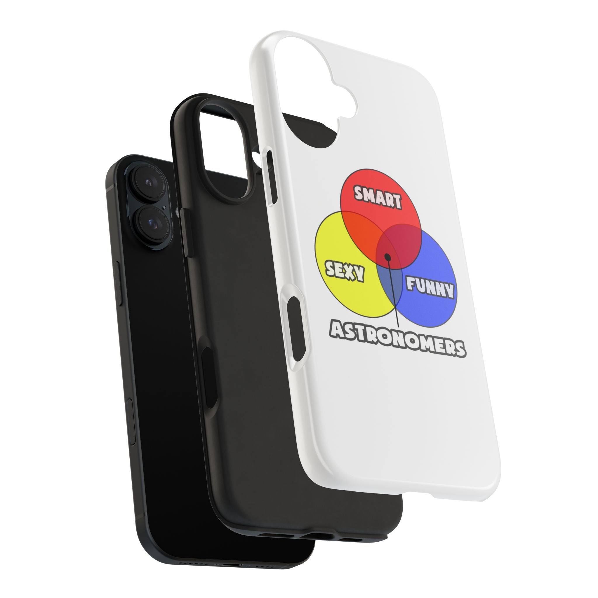 Venn Diagram .. Astronomers - Tough Phone Cases