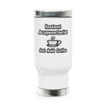 Instant Acupuncturist .. Just Add Coffee - Stainless Steel Travel Mug with Handle, 14oz
