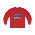 Miracles and Chemists - Unisex Ultra Cotton Long Sleeve Tee
