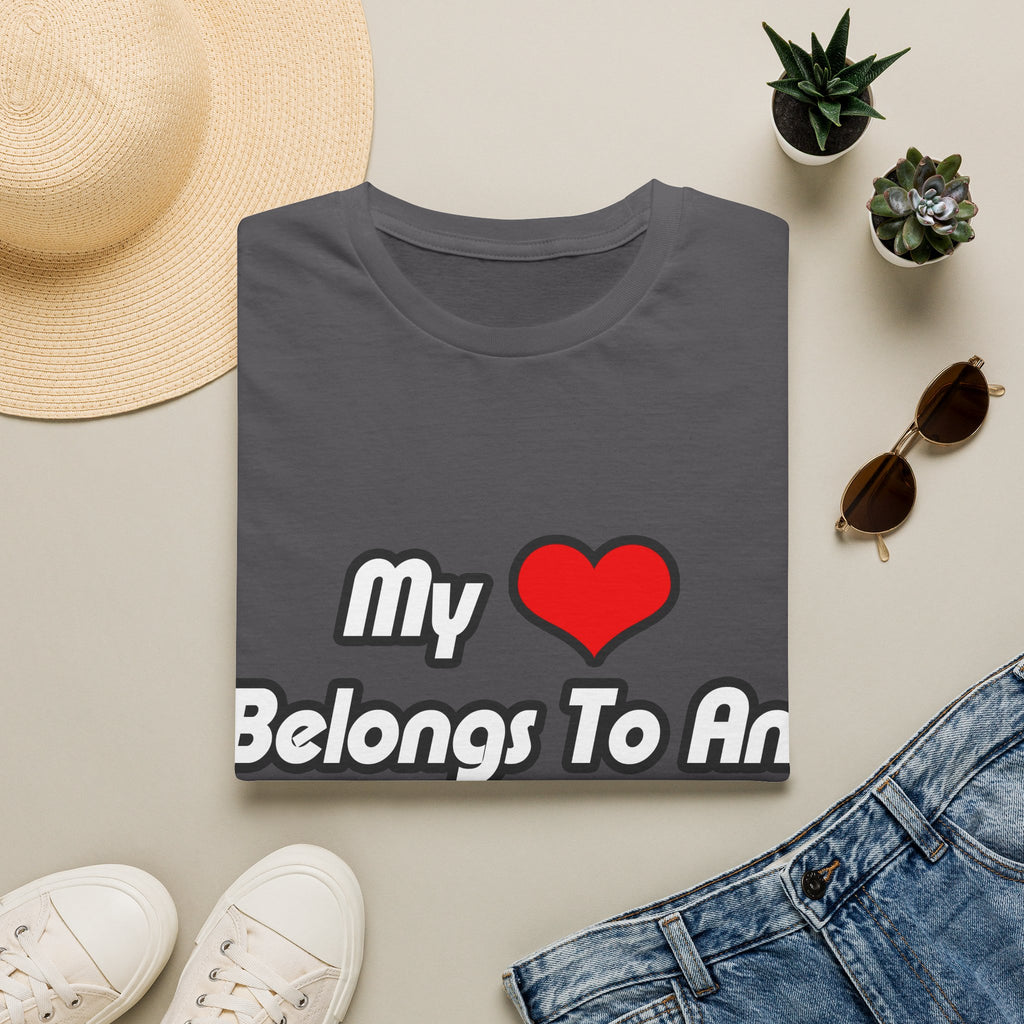 My Heart Belongs To An Aerospace Engineer - Unisex Softstyle T-Shirt