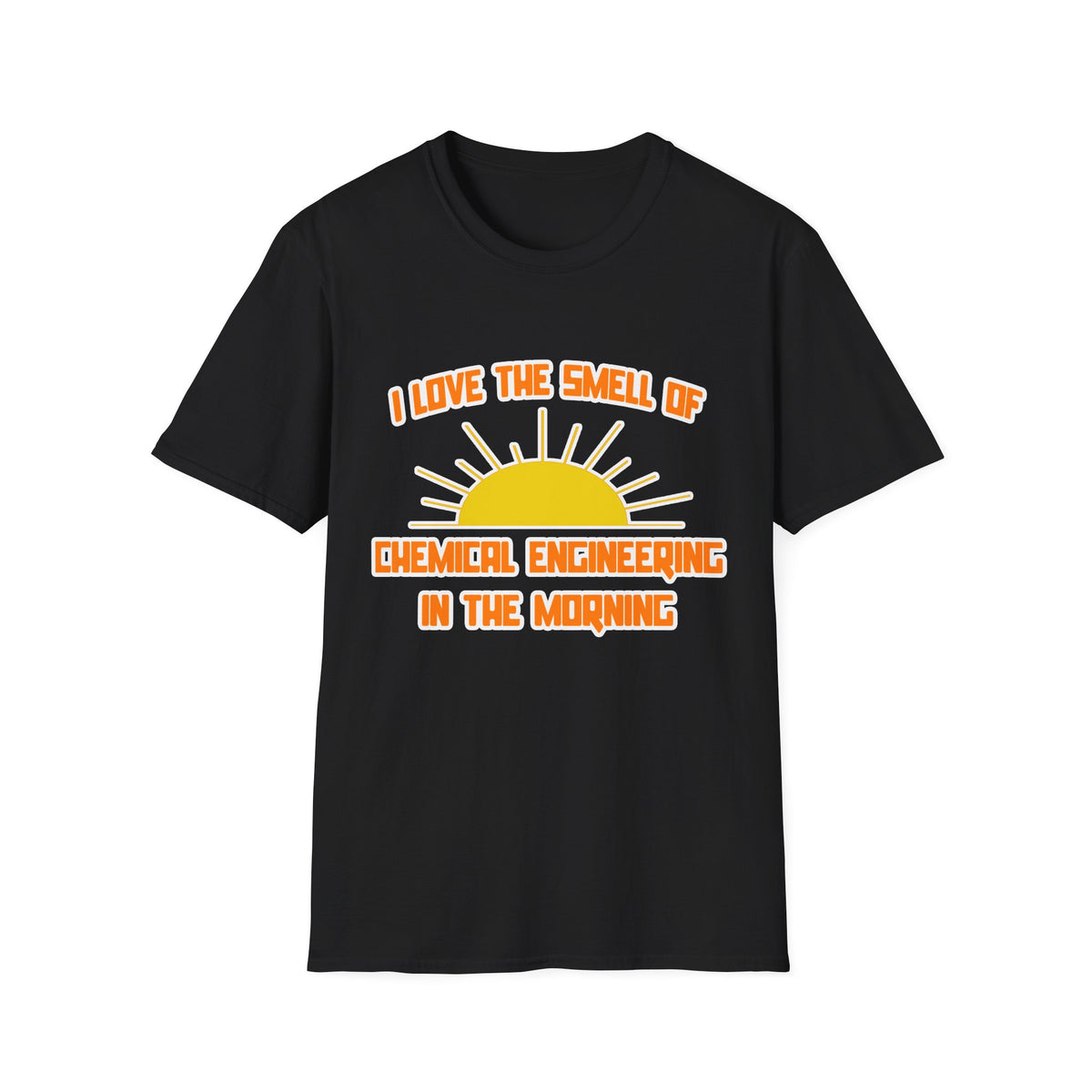 Smell of Chemical Engineering in the Morning - Unisex Softstyle T-Shirt