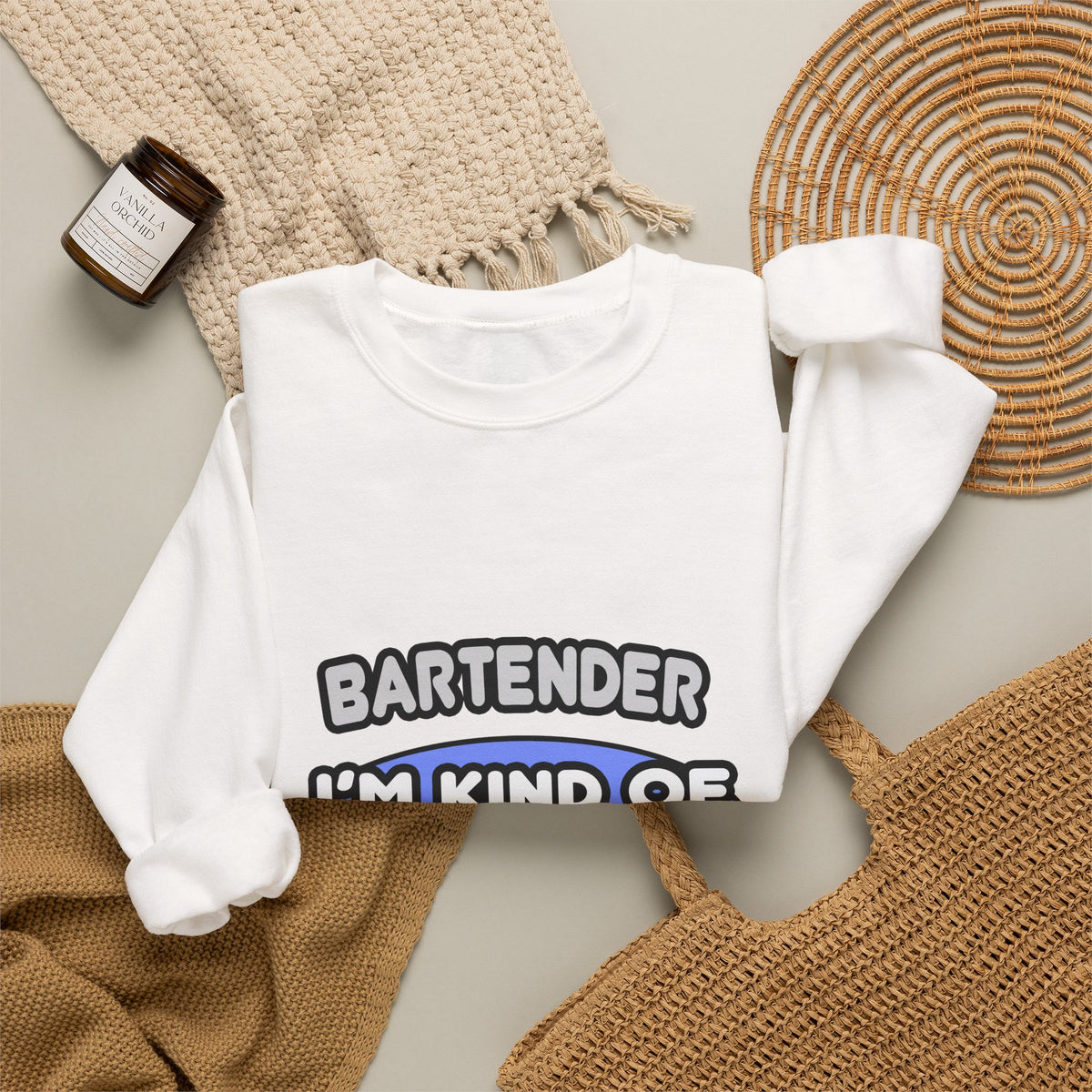 Bartender...Kind of a Big Deal - Unisex Heavy Blend™ Crewneck Sweatshirt
