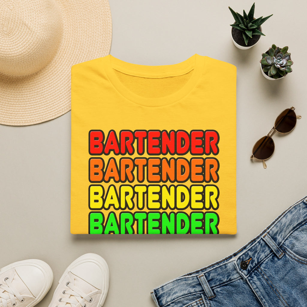 Rainbow Bartender - Unisex Softstyle T-Shirt
