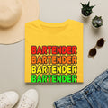 Rainbow Bartender - Unisex Softstyle T-Shirt