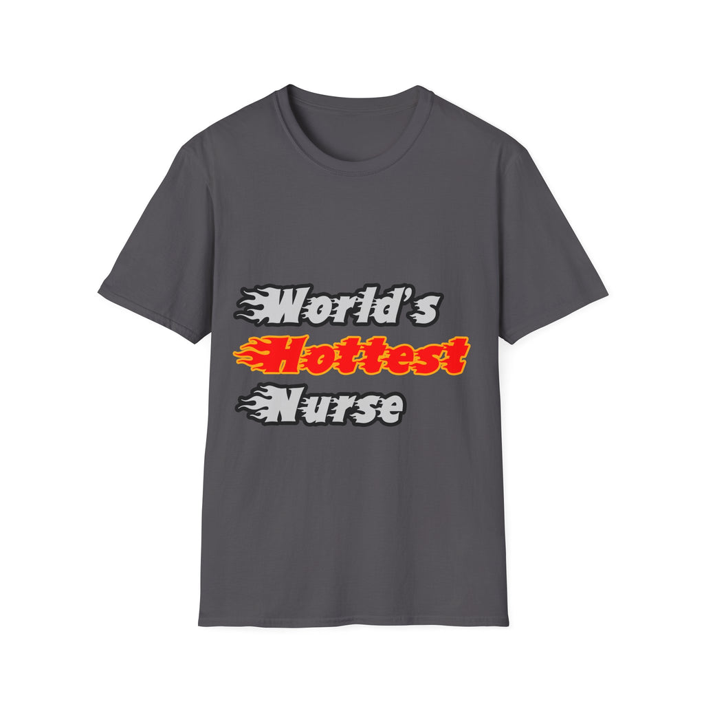 World's Hottest Nurse - Unisex Softstyle T-Shirt
