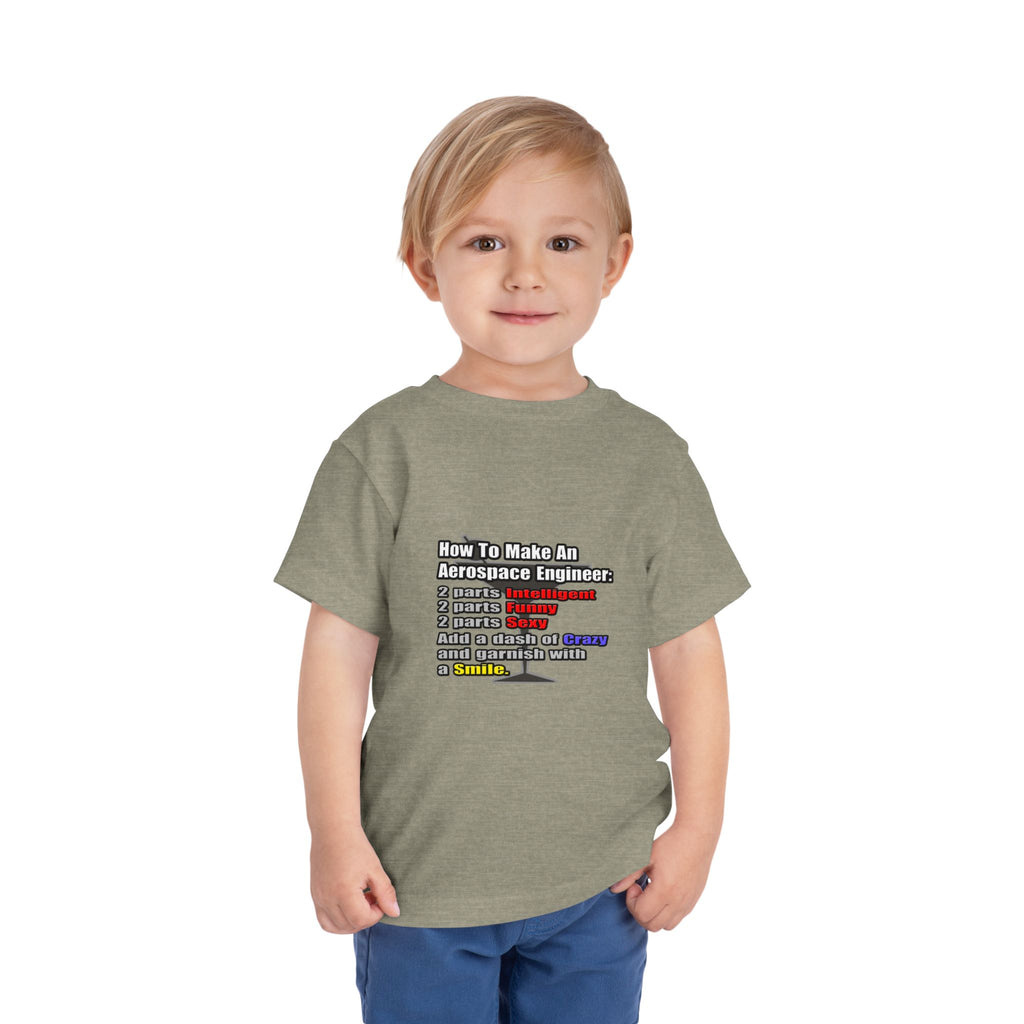 How To Make an Aerospace Engineer - Toddler Short Sleeve Tee