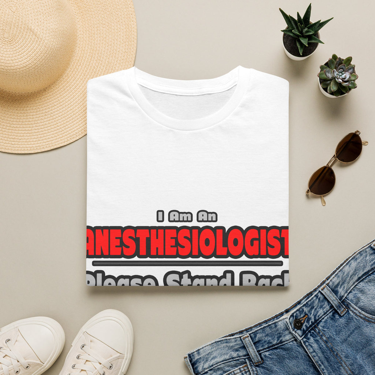 Anesthesiologist ... Stand Back ... Work My Magic - Unisex Softstyle T-Shirt