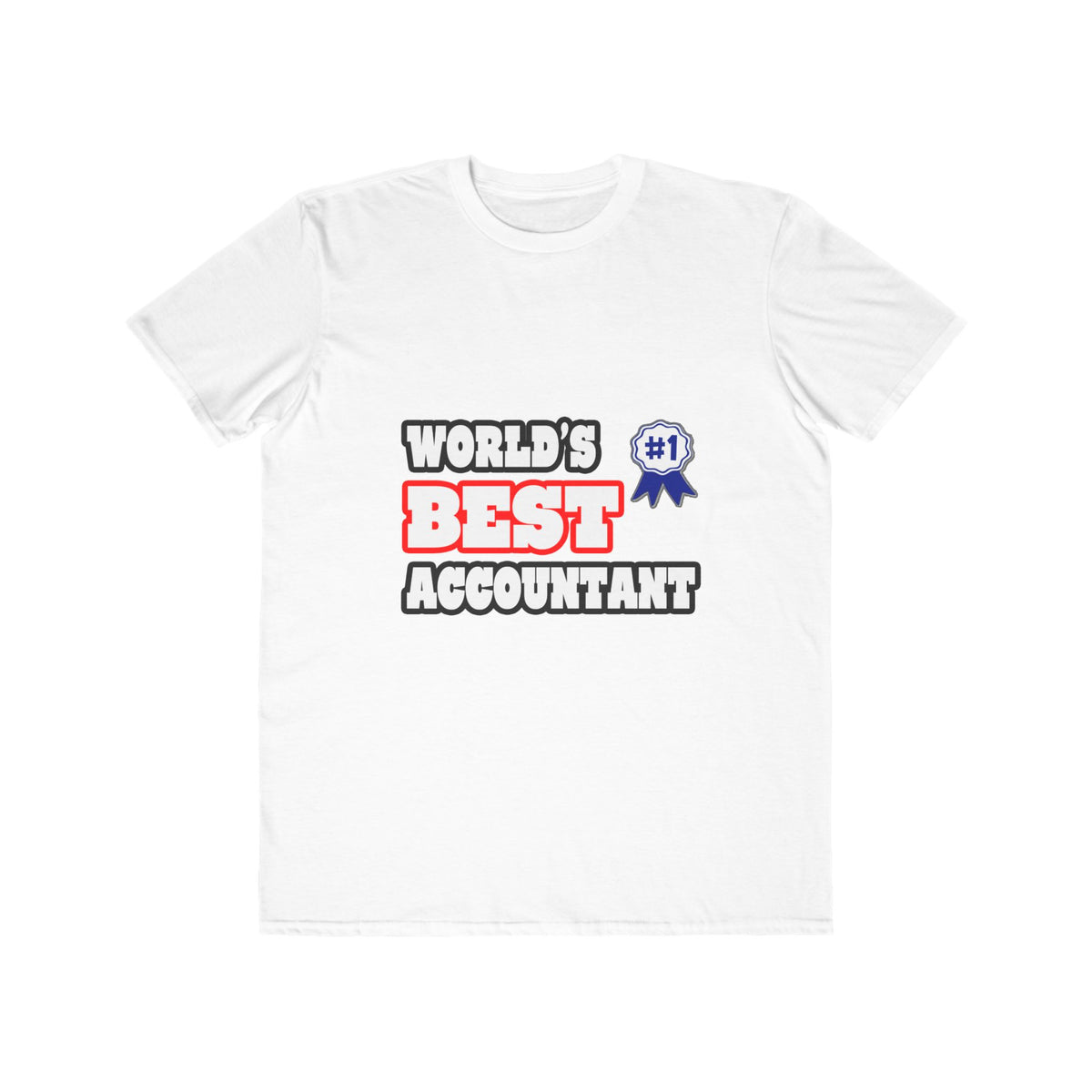 World's Best Accountant - Men's Lightweight Fashion Tee