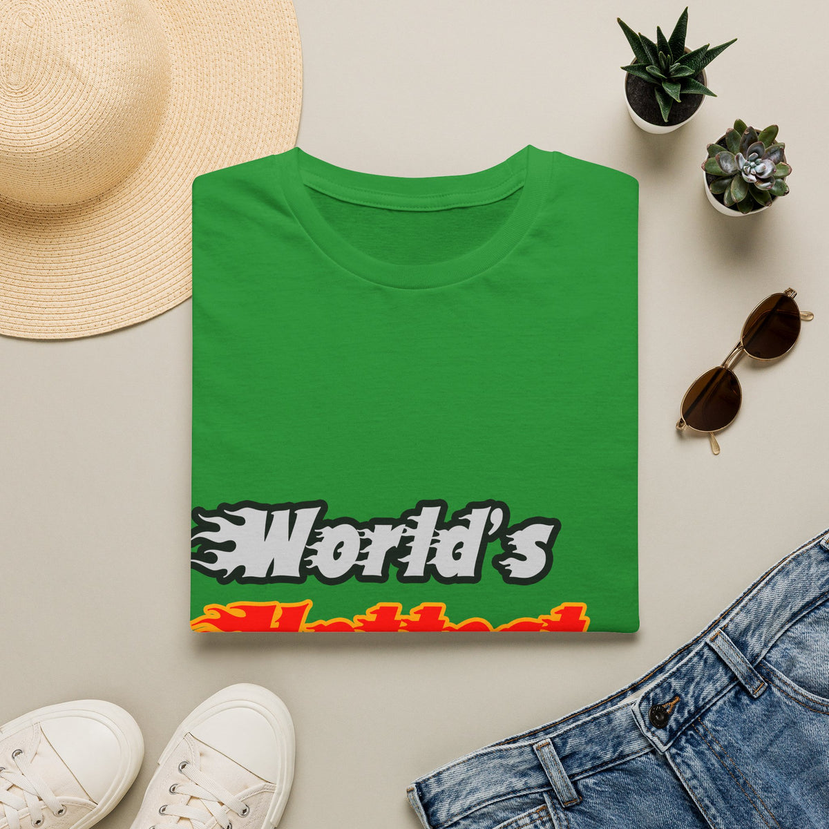 World's Hottest Engineer - Unisex Softstyle T-Shirt