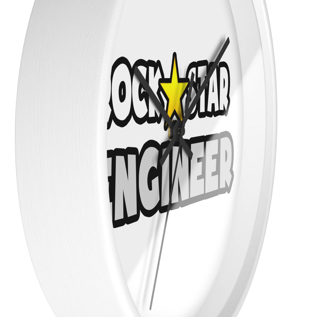 Rock Star Engineer (2) - Wall Clock