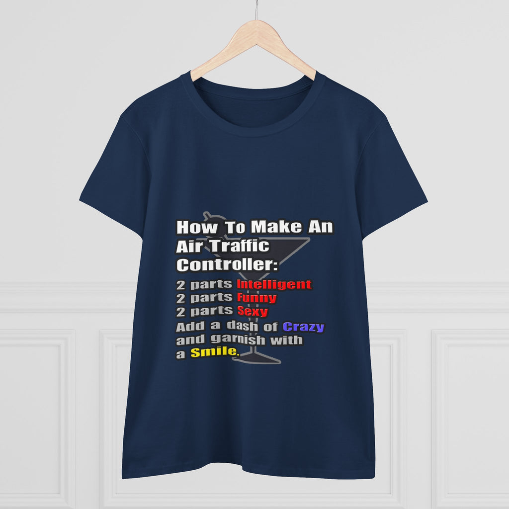 How To Make an Air Traffic Controller - Women's Midweight Cotton Tee