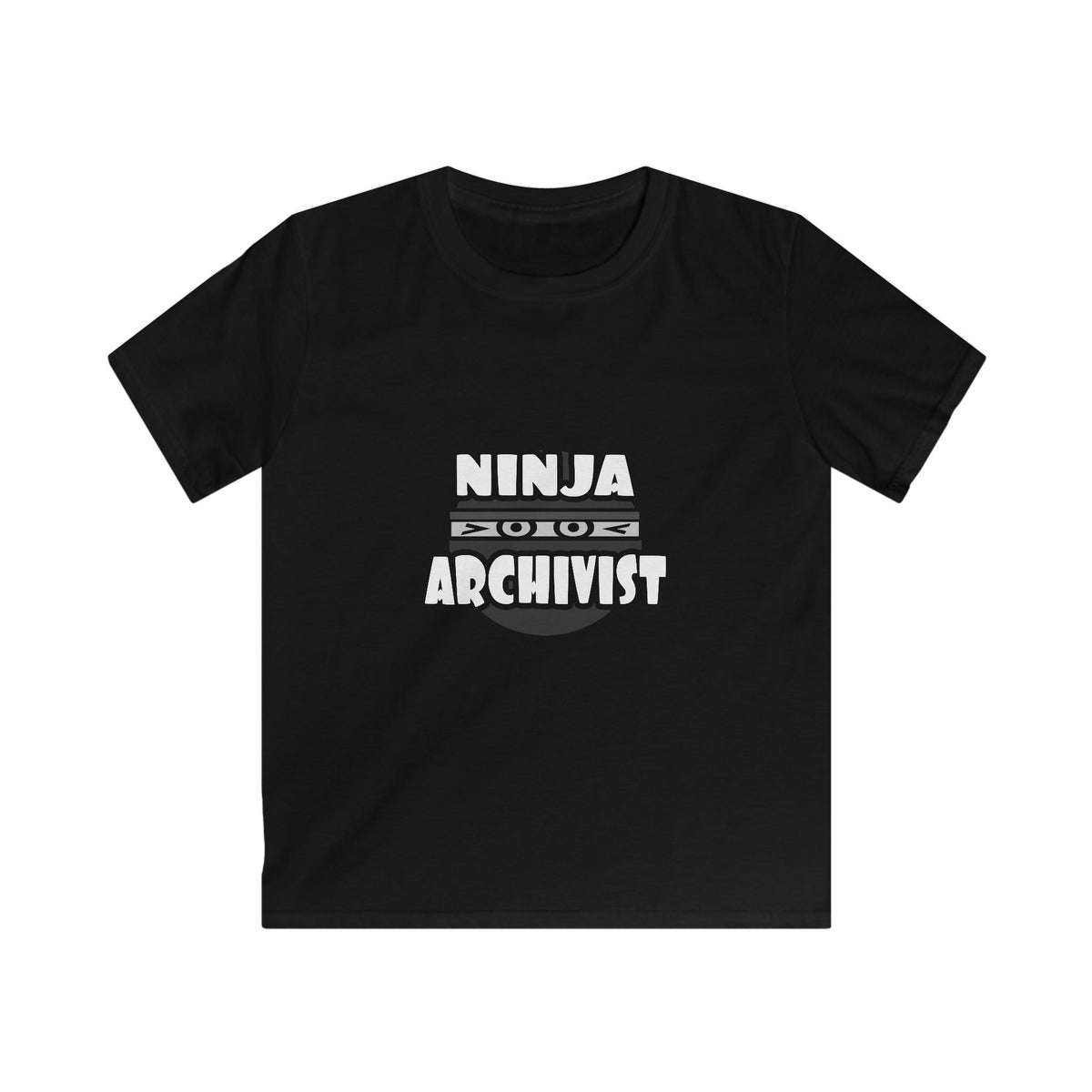Ninja Archivist - Kids Softstyle Tee
